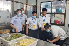 <b>深切辖区内酒店、商食物出产加工企业、集贸市</b>